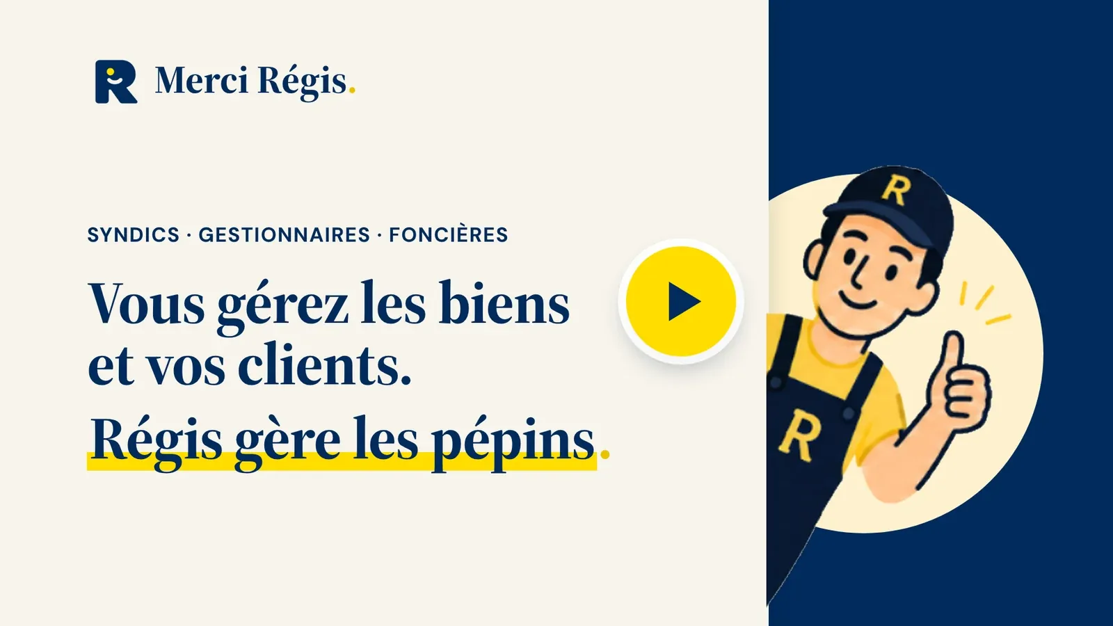 Présentation de Merci Régis en 45 secondes